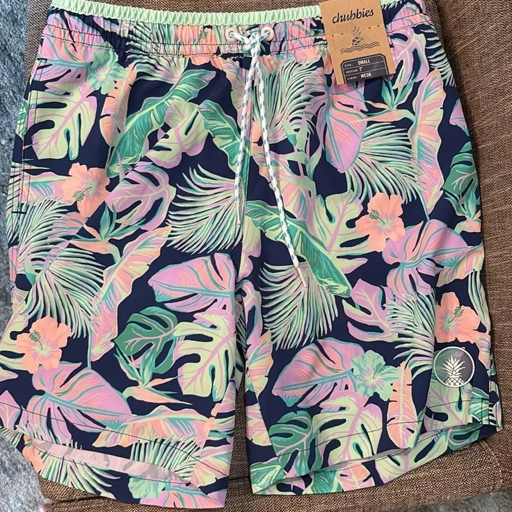 Chubbie’s MEN'S ‘THE NIGHT FAUNAS’ SWIM TRUNK 7